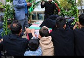 تشییع پیکر مطهر شهید محرمعلی خالقی - زنجان