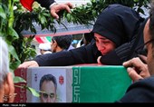 تشییع پیکر مطهر شهید محرمعلی خالقی - زنجان