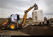 آبرسانی به روستای تشنه عبدالملکی به همت گروه جهادی شهدا