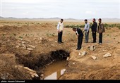 مسدود شدن و ریزش قنات روستای عبدالملکی سبزوار