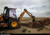 شروع عملیات آبرسانی به روستای عبدالملکی سبزوار و حفر کانال انتقال آب از قنات تا روستا به طول بیش از ۲۰۰ متر  با هدف نجات 100 نفر از بحران بی‌آبی، توسط گروه جهادی شهدا