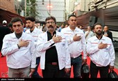 ادای احترام جامعه کارگری به رهبر شهید انقلاب