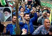 ادای احترام جامعه کارگری به رهبر شهید انقلاب