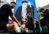 ادای احترام جامعه کارگری به رهبر شهید انقلاب