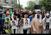 ادای احترام جامعه کارگری به رهبر شهید انقلاب