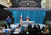 ادای احترام جامعه کارگری به رهبر شهید انقلاب