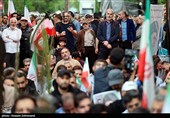 ادای احترام جامعه کارگری به رهبر شهید انقلاب