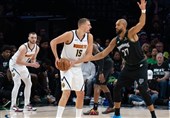 درگیری بازیکنان دنور و مینه سوتا در NBA