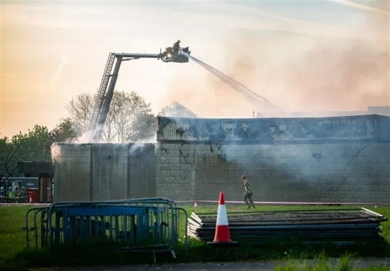 Fire Erupts at British Base Used by US; No Injuries Reported