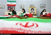 کارگاه دوخت پرچم ایران