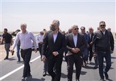 افتتاح قطعه اول محور راهبردی سنگان خواف به تربت‌حیدریه