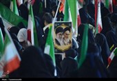 تصویری از وحدت مردم کهگیلویه در پنجاه‌وهفتمین تجمع شبانه