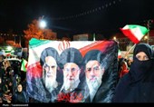تصویری از وحدت مردم کهگیلویه در پنجاه‌وهفتمین تجمع شبانه