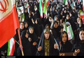 تصویری از وحدت مردم کهگیلویه در پنجاه‌وهفتمین تجمع شبانه