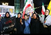 تصویری از وحدت مردم کهگیلویه در پنجاه‌وهفتمین تجمع شبانه