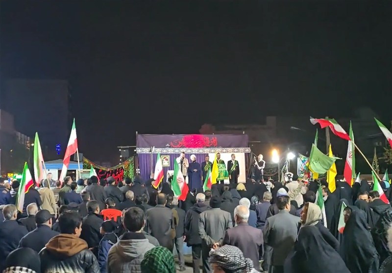 57 شب میدان داری مردم محله مارالان تبریز