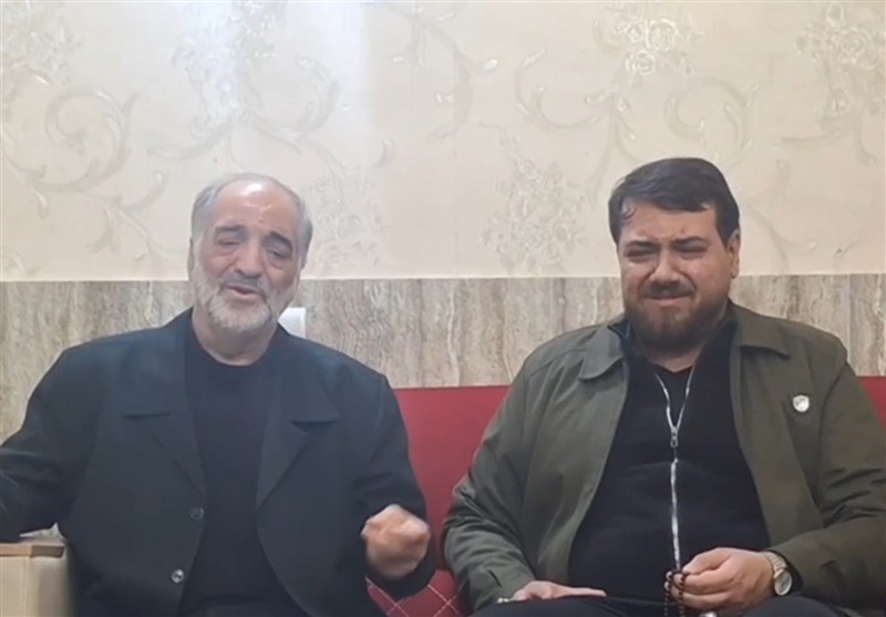 دیدار حاج نریمان پناهی با خانواده شهدای قراملک تبریز