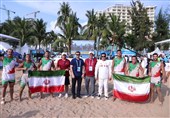 قهرمانی تیم کبدی ایران در بازی‌های آسیایی ساحلی