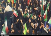پرچم رضوی بر فراز کهگیلویه؛ باران و اشک شوق مردم