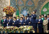 گرامیداشت سردار شهید تنگسیری در حرم حضرت معصومه(س)
