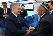 راه‌اندازی قطار برقی دره فرغانه با حضور رئیس‌جمهور ازبکستان