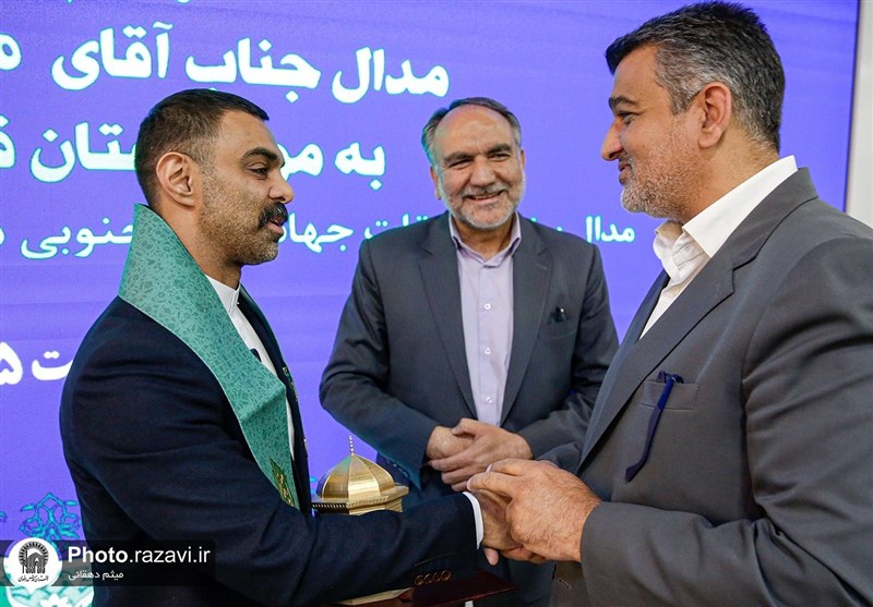 مشهد مقدس , اخبار مشهد , آستان قدس رضوی , حرم امام رضا(ع) , امام رضا (ع) , بدنسازی و پرورش اندام , خراسان رضوی , هنرمندان , 