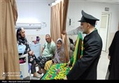 حضور کاروان زیر سایه خورشید در بندر لنگه+تصویر