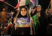 پنجاه و هشتمین شب ایستادگی مردم گرگان در خیابان‌ها