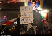 پنجاه و هشتمین شب ایستادگی مردم گرگان در خیابان‌ها