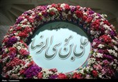 گل‌آرایی ضریح اخت‌الرضا(س)