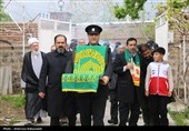 دیدار با خانواده شهدای جنگ 12 روزه روستای سرای منطقه ایلخچی