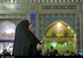 حال و هوای حرم مطهر رضوی در آستانه میلاد امام رضا (ع)