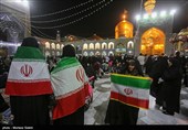 حال و هوای حرم مطهر رضوی در آستانه میلاد امام رضا (ع)