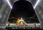 حال و هوای حرم مطهر رضوی در آستانه میلاد امام رضا (ع)