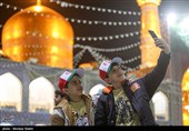 حال و هوای حرم مطهر رضوی در آستانه میلاد امام رضا (ع)