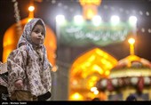 حال و هوای حرم مطهر رضوی در آستانه میلاد امام رضا (ع)