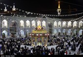 حال و هوای حرم مطهر رضوی در آستانه میلاد امام رضا (ع)