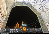 حال و هوای حرم مطهر رضوی در آستانه میلاد امام رضا (ع)