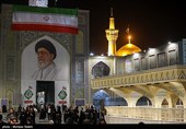 حال و هوای حرم مطهر رضوی در آستانه میلاد امام رضا (ع)