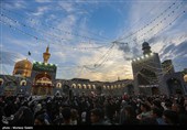 حال و هوای حرم مطهر رضوی در آستانه میلاد امام رضا (ع)