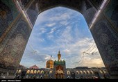 حال و هوای حرم مطهر رضوی در آستانه میلاد امام رضا (ع)