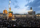 حال و هوای حرم مطهر رضوی در آستانه میلاد امام رضا (ع)