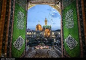 حال و هوای حرم مطهر رضوی در آستانه میلاد امام رضا (ع)