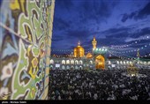 حال و هوای حرم مطهر رضوی در آستانه میلاد امام رضا (ع)