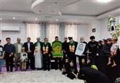 عطر حرم رضوی در منازل شهدای جنگ تحمیلی سوم بوشهر