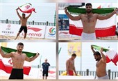تیم ملی کشتی ساحلی ایران در سانیا صاحب 4 مدال طلا شد