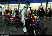 حضور  کودکان در اجتماع حمایت از رهبری و نیروهای مسلح - زنجان