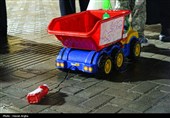 حضور  کودکان در اجتماع حمایت از رهبری و نیروهای مسلح - زنجان