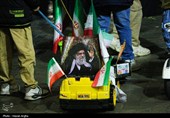 حضور  کودکان در اجتماع حمایت از رهبری و نیروهای مسلح - زنجان