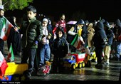 حضور  کودکان در اجتماع حمایت از رهبری و نیروهای مسلح - زنجان